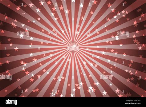 Vintage Circus Poster With Rays And Stars Retro Carnival Wallpaper