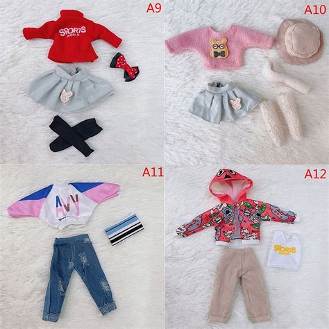 1 Set 1/6 doll clothes 12 inches 30cm doll clothes casual suit doll ...