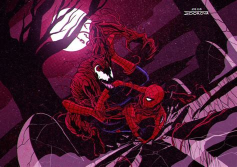 Artstation Spider Man Vs Carnage Vlad Zdor Spiderman Carnage