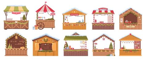 Christmas Stalls: Over 1,484 Royalty-Free Licensable Stock Vectors & Vector Art | Shutterstock