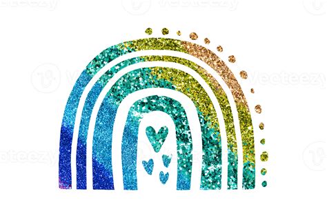 Glitter Rainbow Png 11934267 Png