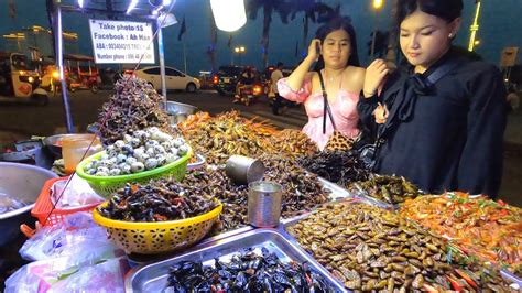 Phnom Penh Street Food Tour Awesome Yummy Khmer Exotic Street Food