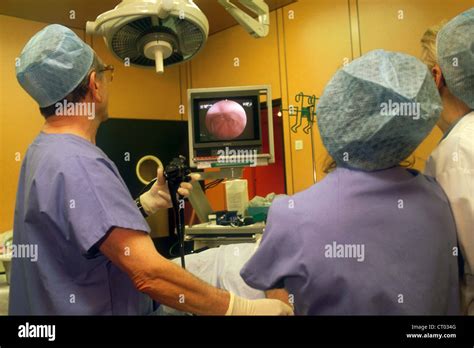 Colon Endoscopy Examination Stock Photo Alamy