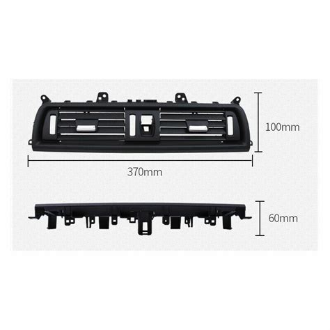 Frischluftgrill Lüftungsgitter Luftdüse 64229166885 Mitte für BMW 5er 5