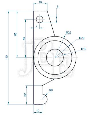 AutoCAD para todos Ejercicio desarrollado 06 AutoCAD Básico