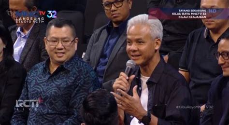 Nonton Malam Puncak Kilau Raya MNCTV 32 Ganjar Pranowo Selamat Ulang