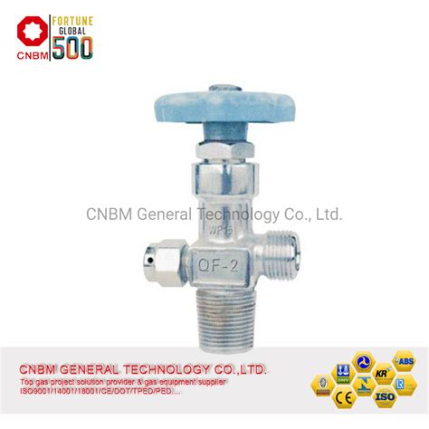 Qf Chorme Plated Medical Oxygen Cylinder Valve Brass Cga Medial