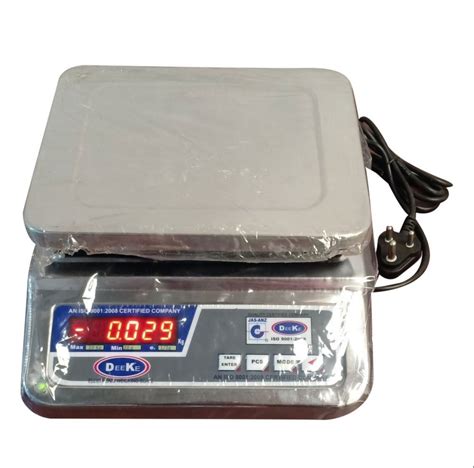 Deeke Kg Table Top Digital Measuring Weighing Scale At In