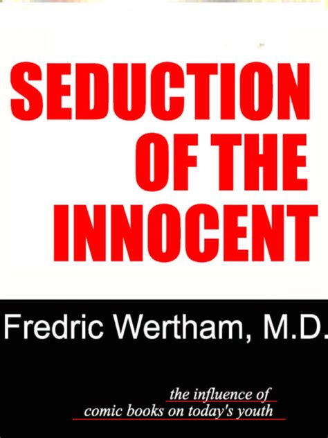 Wertham Seduction Of The Innocent Juvenile Delinquency Comic Book