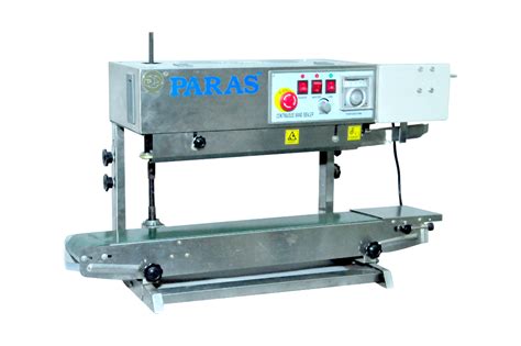 Semi Automatic Continuous Band Sealer With Nitrogen Flushing Vertical