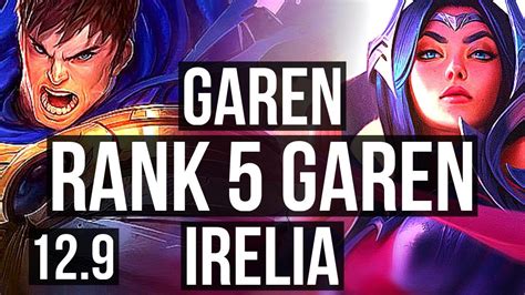 GAREN Vs IRELIA TOP 10 Solo Kills Rank 5 Garen Legendary 300