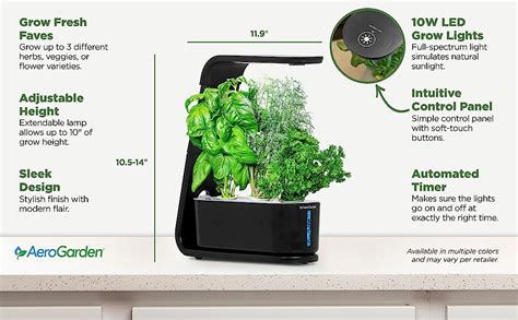 AeroGarden Sprout with Gourmet Herbs Seed Pod Kit - Hydroponic Indoor ...