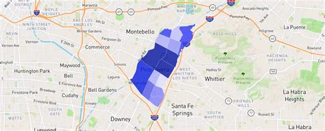 Pico Rivera Zip Code Map Gretel Hildagarde