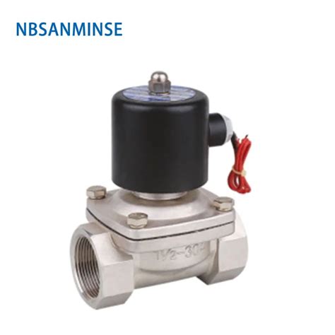 NBSANMINSE Stainless Steel Direct Acting Diaphragm Solenoid Valve