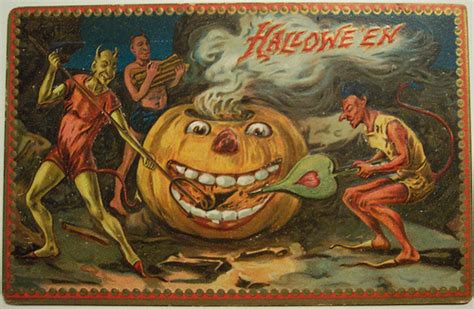 Vintage Halloween Postcard Turn of the Century (6) – The Year of Halloween