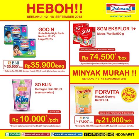 Promo Heboh Indomaret Newstempo