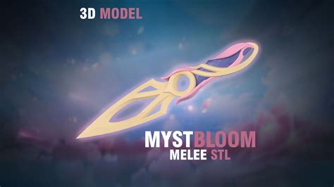 Stl File Mystbloom Melee Valorant 🔪 ・3d Printer Design To Download・cults