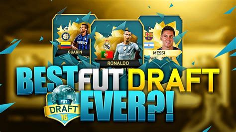 BEST FUT DRAFT EVER YouTube