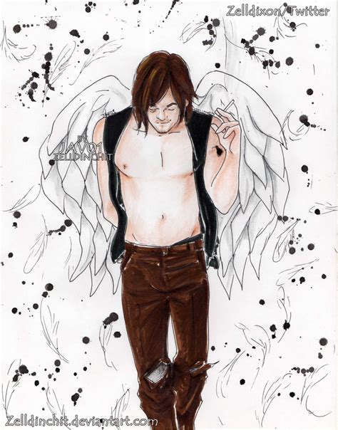 Daryl Dixon Wings By Zelldinchit On Deviantart