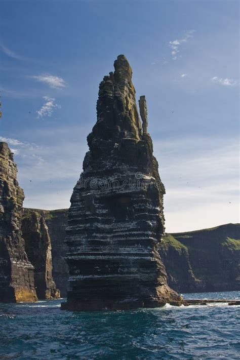 Stapel an Den Klippen Von Moher Stockbild Bild von brien küste 5914079