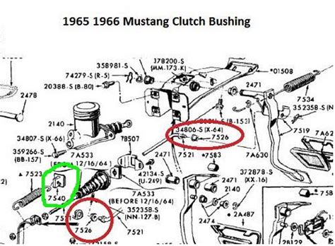 Clutch Return Spring Bracket Vintage Mustang Forums