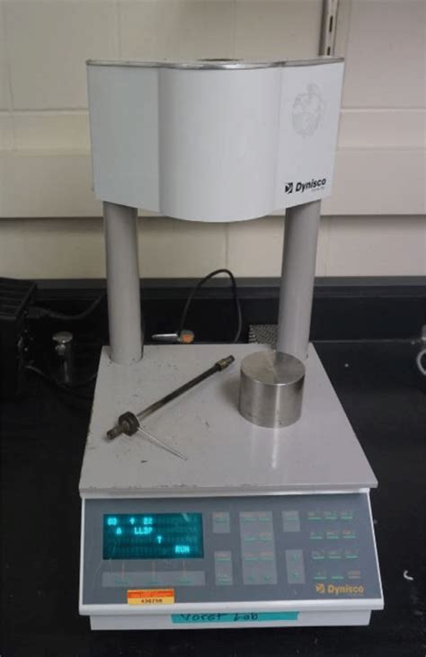 Dynisco D4004 melt flow indexer. | Download Scientific Diagram