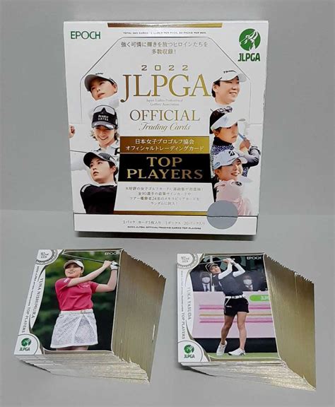 【目立った傷や汚れなし】日本女子プロゴルフ 2022 Epoch Jlpga Top Players レギュラーカード90種類全コンプリート