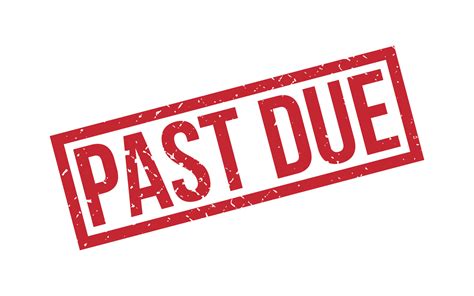 Past Due Rubber Stamp Seal Vector Vector Art At Vecteezy