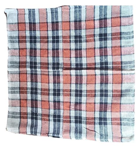 Cotton Check Kitchen Duster Cloth For Dust Cleaning Size 20x20 Inch