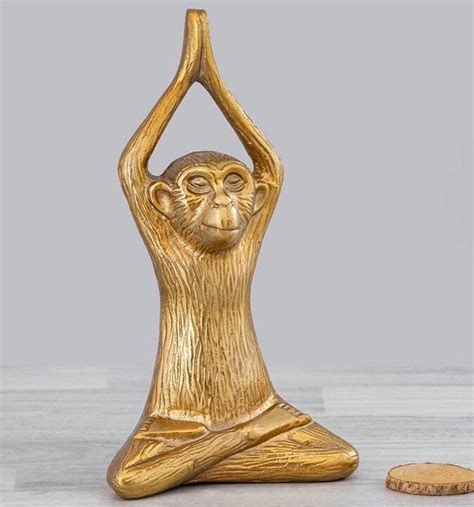 Yoga Monkey Sculpture – CARLY THELLA