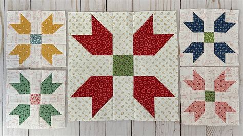 Sew Your Stash Series 12 Home Town 5 Quilt Block 10 Bonus Block