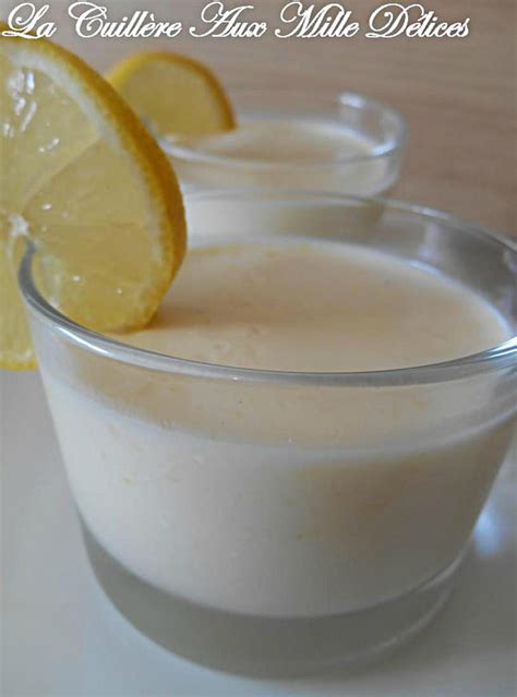 Recette De Panna Cotta Au Citron La Recette Facile