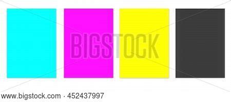 Four Cmyk Brochure Image & Photo (Free Trial) | Bigstock