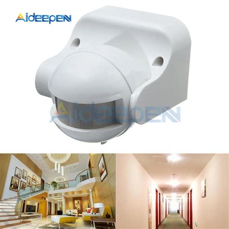 Ac V V Infrared Pir Motion Sensor Outdoor Degree Automatic