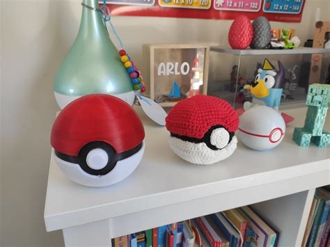 Free 3d File Pokeball Shell Flat Bottom・3d Printable Object To Download