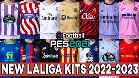 Pes New Laliga Kits Youtube