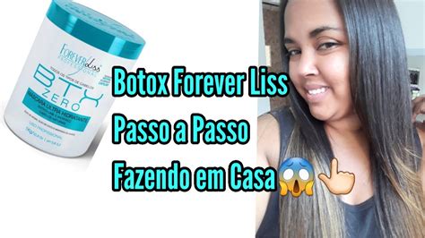 Botox Zero Da Forever Liss Passo A Passo Feito Em Casa Faby Dicas