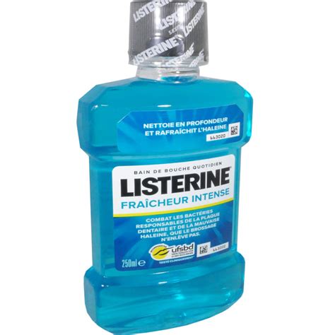 Listerine Fraicheur Intense Ml