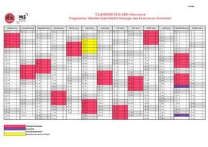 Calam O Calendrier Ms Rh Alternance