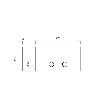 Ceadesign Hydroplate Plate For Cistern Ceadesign Finishes Stainless