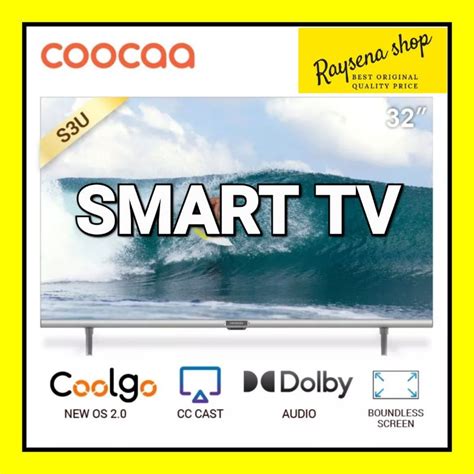 Jual COOCAA 32 Inch Digital Smart TV Coocaa 32S3U Shopee Indonesia