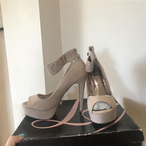 Never Worn Plush Nude Lipsy Heels They Come In The Depop