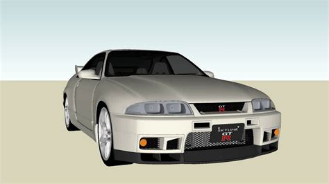 Nissan R33 Gtr 3d Model