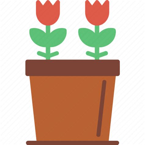 Decoration Garden Leaf Plants Pot Potted Icon Download On Iconfinder