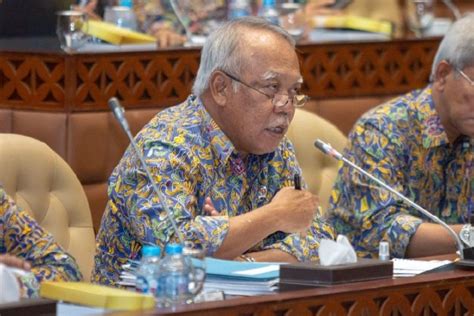 Menteri PUPR Anggaran 2024 Fokus Selesaikan Infrastruktur Prioritas