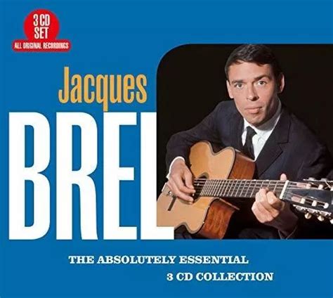 Cd Absolutely Essential 3 Cd Collection Brel Jacques Envío gratis