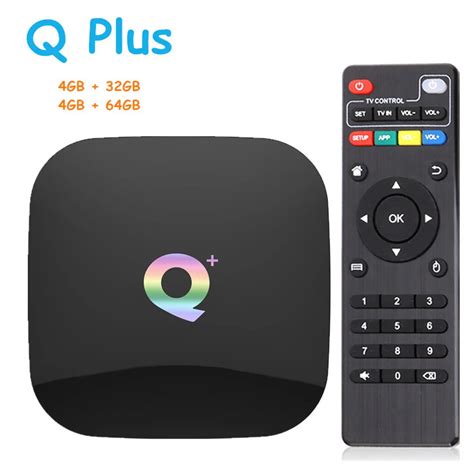 Q Plus Smart TV Box Android 9 0 TVBox 4GB Ram 32GB 64GB Rom 6K H 265