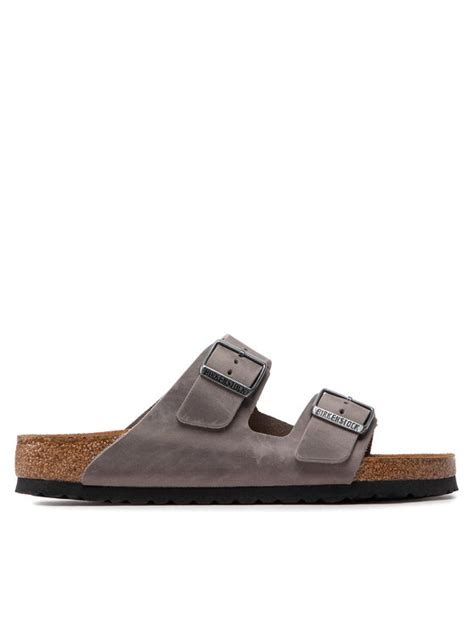 Birkenstock Pantoletten Arizona Bs Grau Modivo De