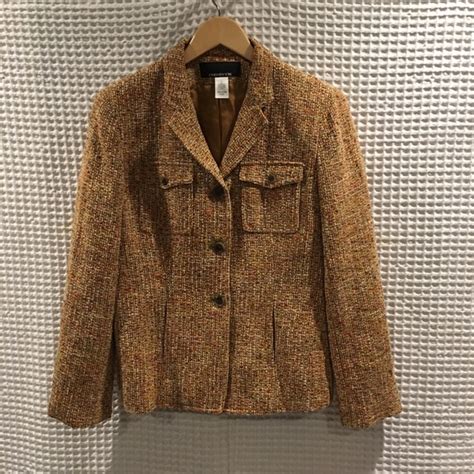 Jones New York Jackets And Coats Like New Jones New York Tweed Jacket Poshmark