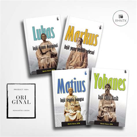 Promo Paket Buku Injil Lukas Markus Matius Yohanes Martin Harun